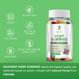 Goût tropical MaxHemp, rituel relaxant quotidien.