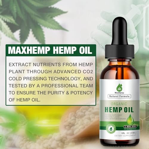 MaxHemp huile de chanvre premium – usage quotidien facilité et simplicité d'application.