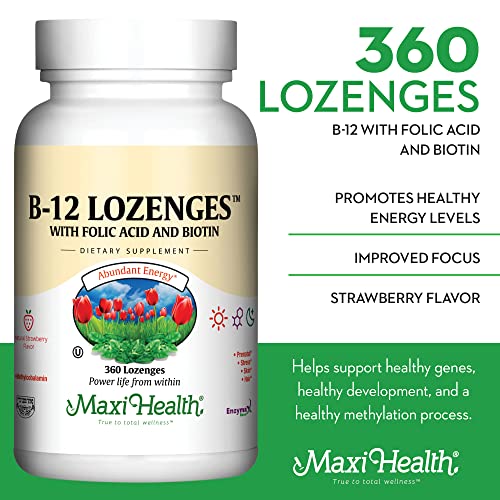 Absorption améliorée grâce à Enzymax dans Maxi Health B12.