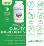 Maxi Health Calcium Complex magnesium-calcium : association équilibrée pour la vie active.