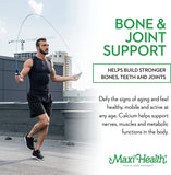 Maxi Health Calcium Complex vitamine D3 : bouchées contenant la vitamine D3 intégrée.