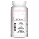 Maxi Health bottle in hand for scale to demonstrate portable 180-count convenience