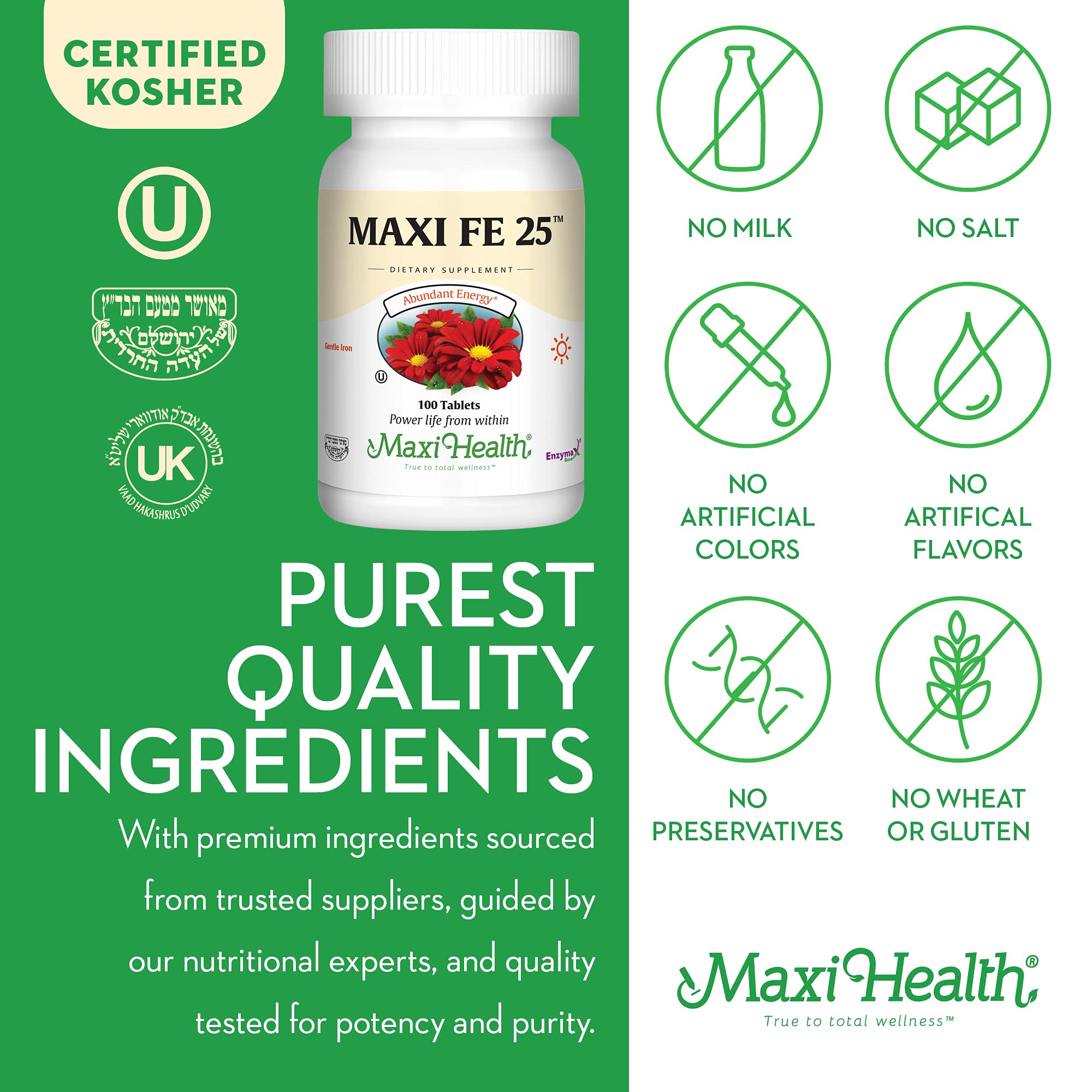 Maxi Health formule Enzymax – meilleure absorption des nutriments