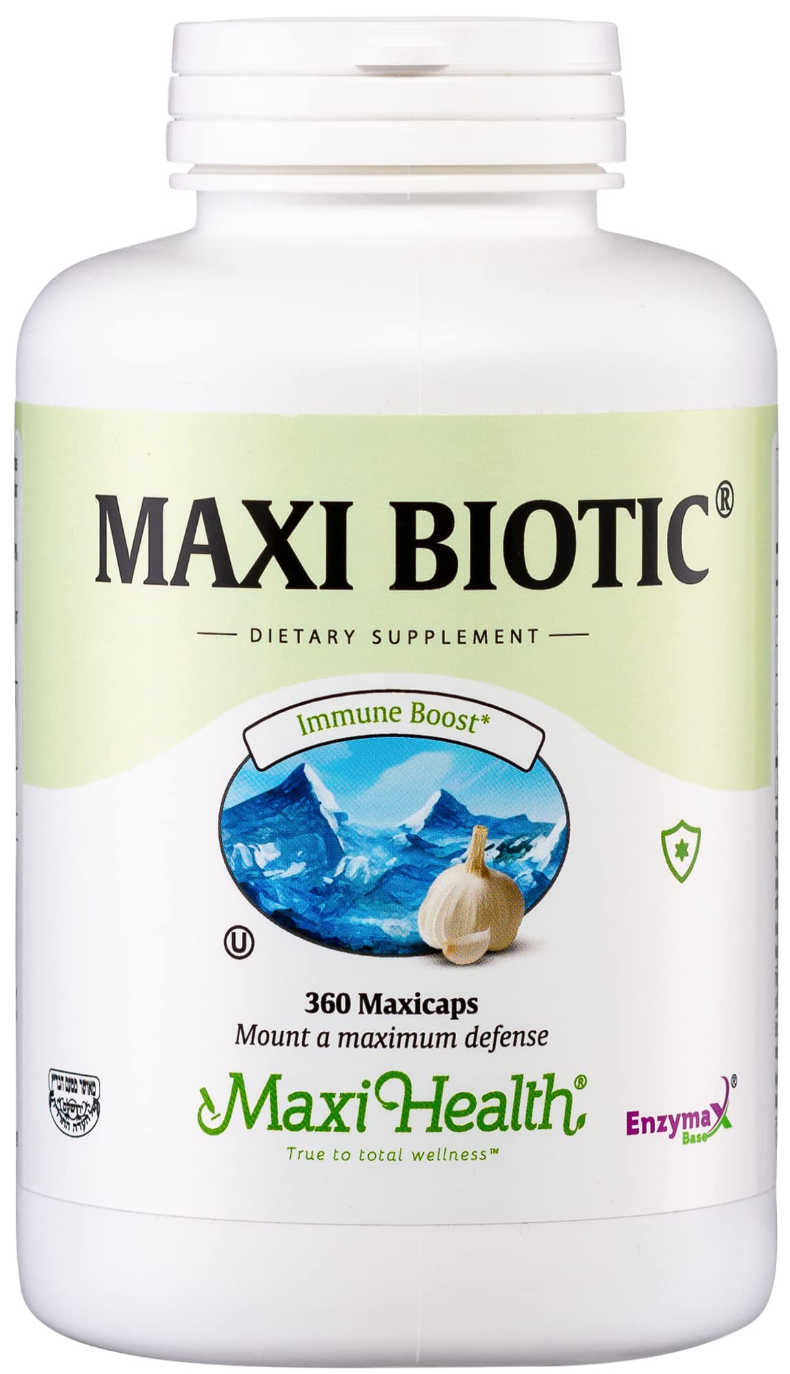 Maxi Biotic Ail Vieilli en capsules sans odeur pour une utilisation quotidienne.