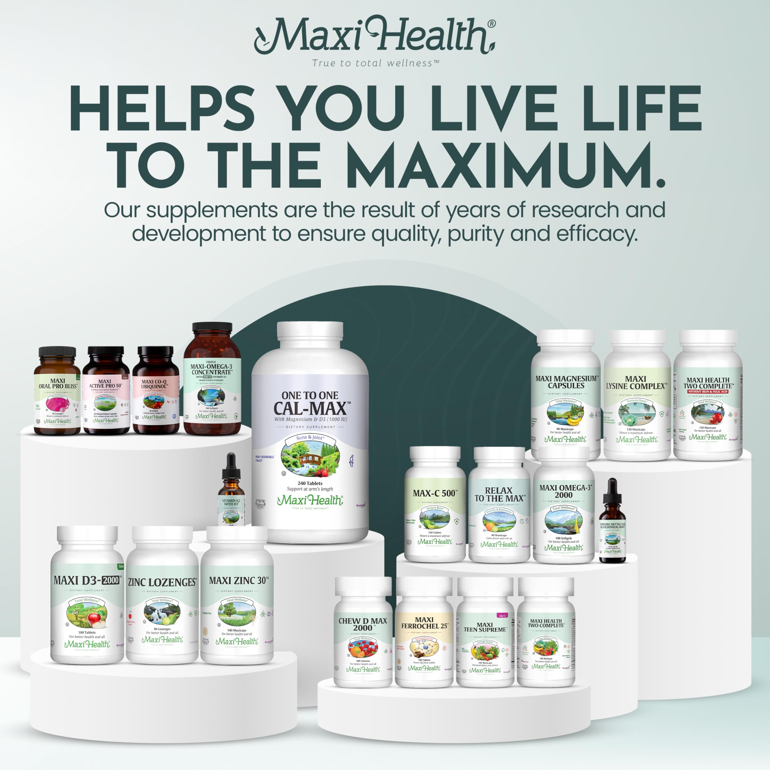 Conditionnement scellé Maxi Health Mélatonine, sécurité et traçabilité