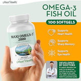 Maxi Health Omega 3 – gélules pratiques pour votre routine quotidienne.