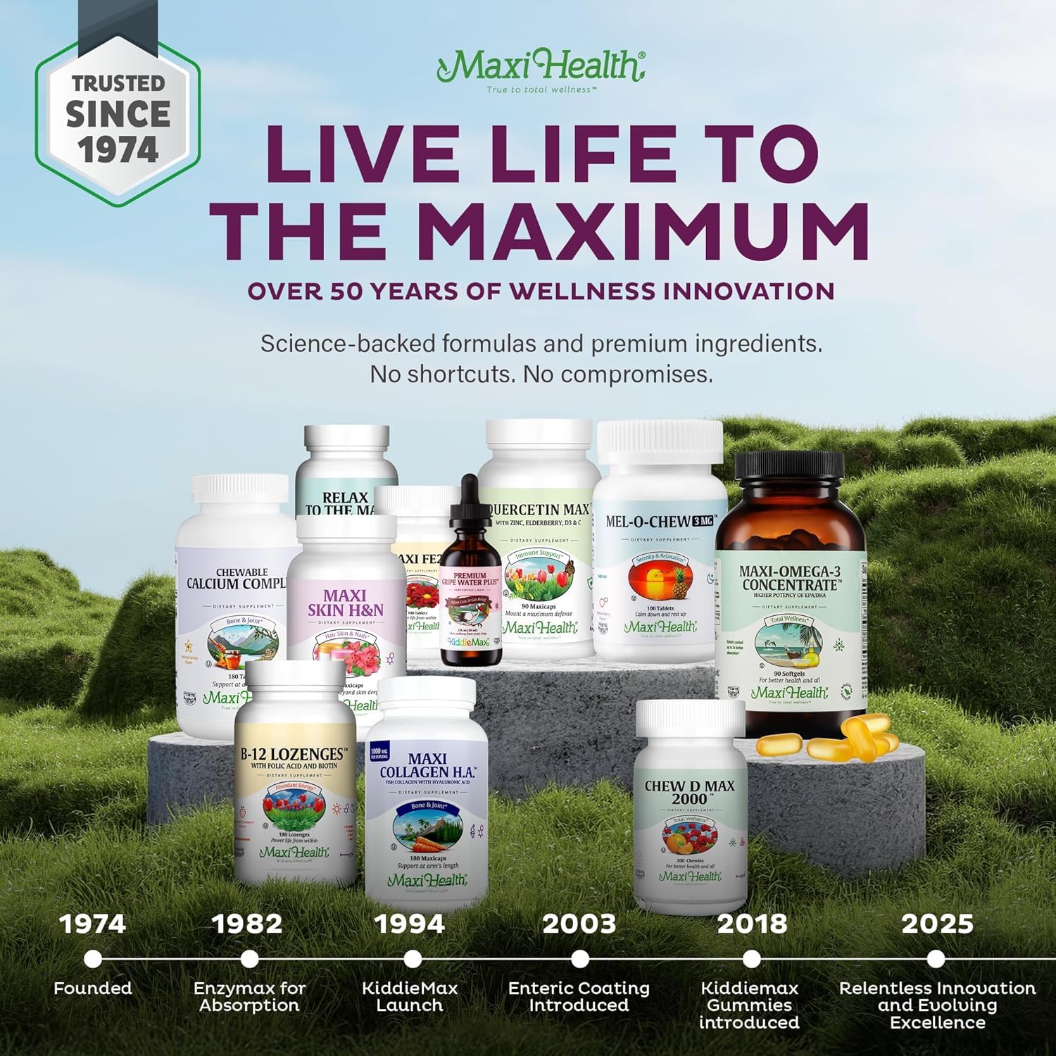 Maxi Health Omega 3 – utilisation quotidienne simple et pratique.