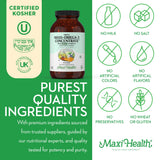 Maxi Health – certifications kosher OU et UK pour votre tranquillité d'esprit.