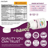 Maxi Health Femmes Multivitamine, D3 et zinc: soutien potentiel immunitaire et humeur.