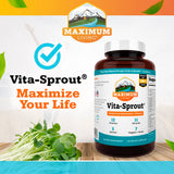 Routine quotidienne simplifiée grâce à Vita-Sprout Maximum Living.
