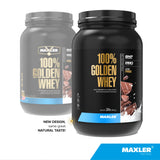 Maxler 100% Golden Whey – poudre mélangée rapidement, chocolat aromatique.