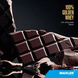 Texture onctueuse et goût chocolat riche de Maxler dorée