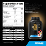 Enzymes digestives incluses dans Maxler 100% Golden Whey.