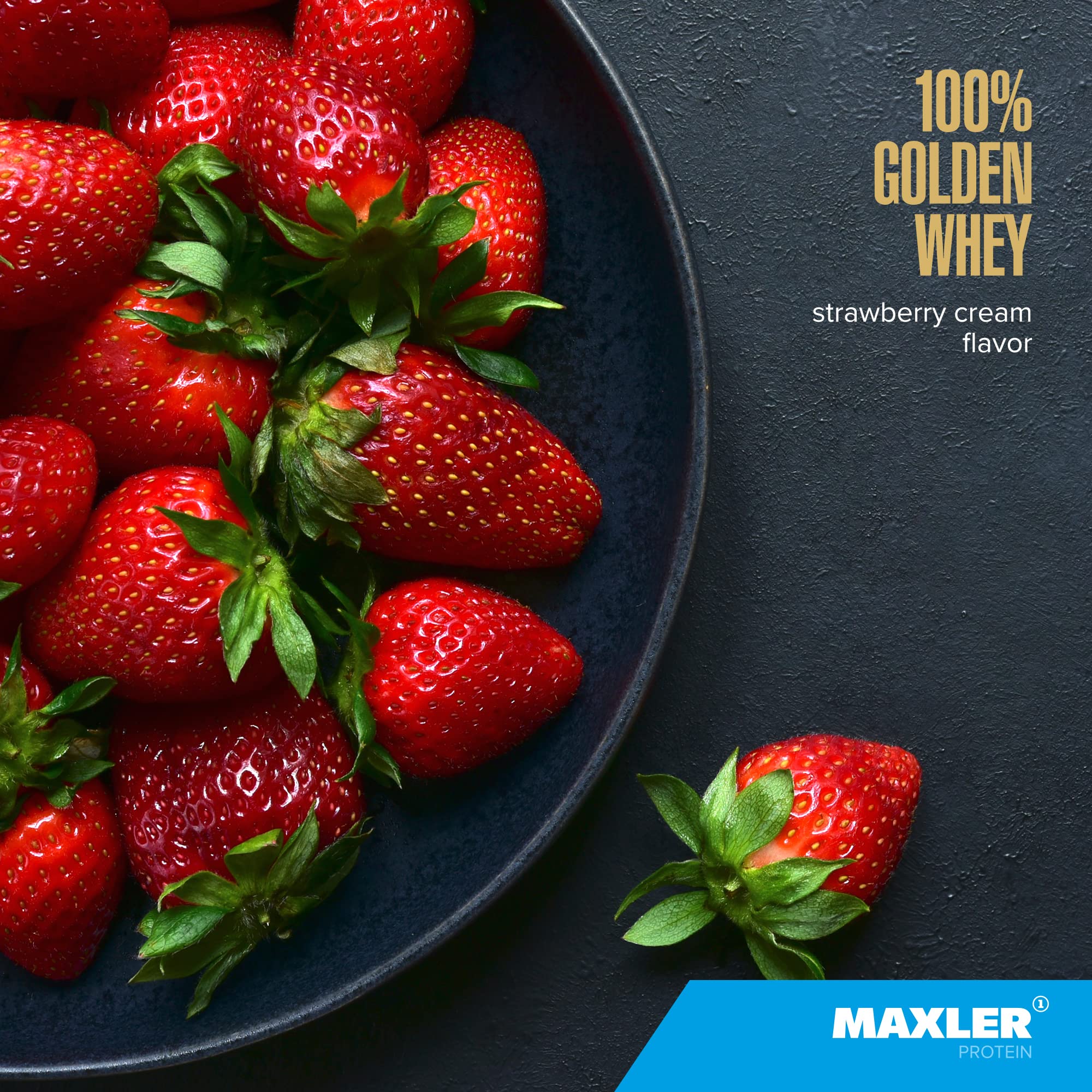 Maxler Golden Whey dans un verre, texture onctueuse et goût agréable.