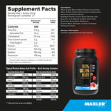 Maxler Golden Whey utilisée dans recettes maison et desserts protéinés.