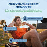 MAXLIFE NATURALS absorption élevée, formulation acétylée pour biodisponibilité.