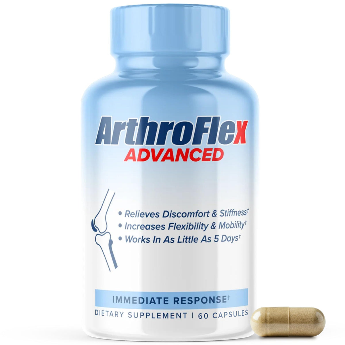 MAXLIFE NATURALS ArthroFlex – bouteille de 60 capsules, soutien articulaire quotidien