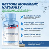 MAXLIFE NATURALS ArthroFlex – Capsules: formulation naturelle pour flexibilité