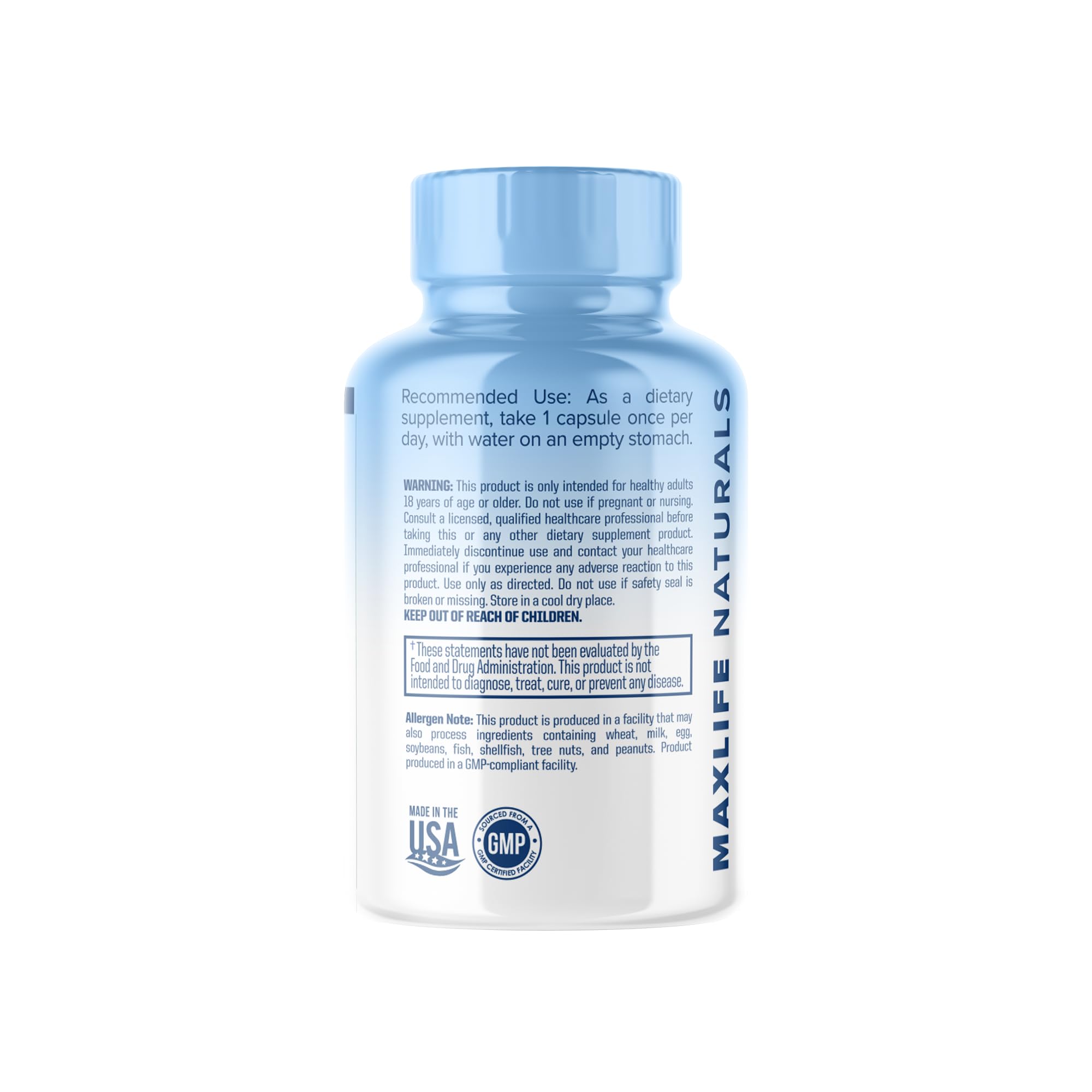 MAXLIFE NATURALS ArthroFlex – Usage quotidien: adapté à un mode de vie actif et sain