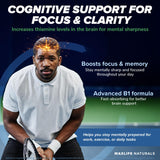 MAXLIFE NATURALS TTFD B1 – Capsules faciles à avaler pour une utilisation quotidienne