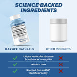 MAXLIFE NATURALS TTFD B1 énergie quotidienne, métabolisme optimisé.