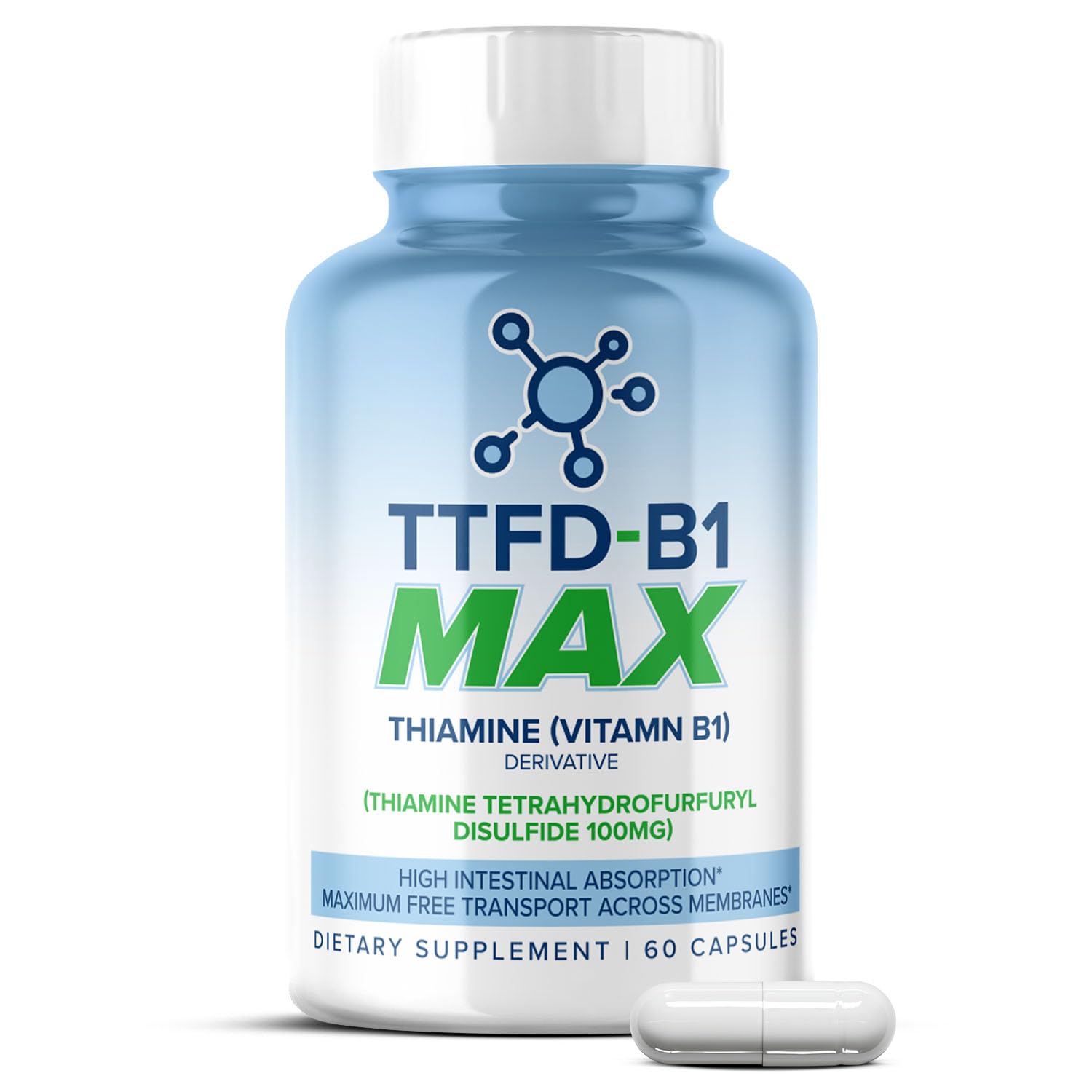 MAXLIFE NATURALS TTFD B1 capsules, utilisation pratique le matin.