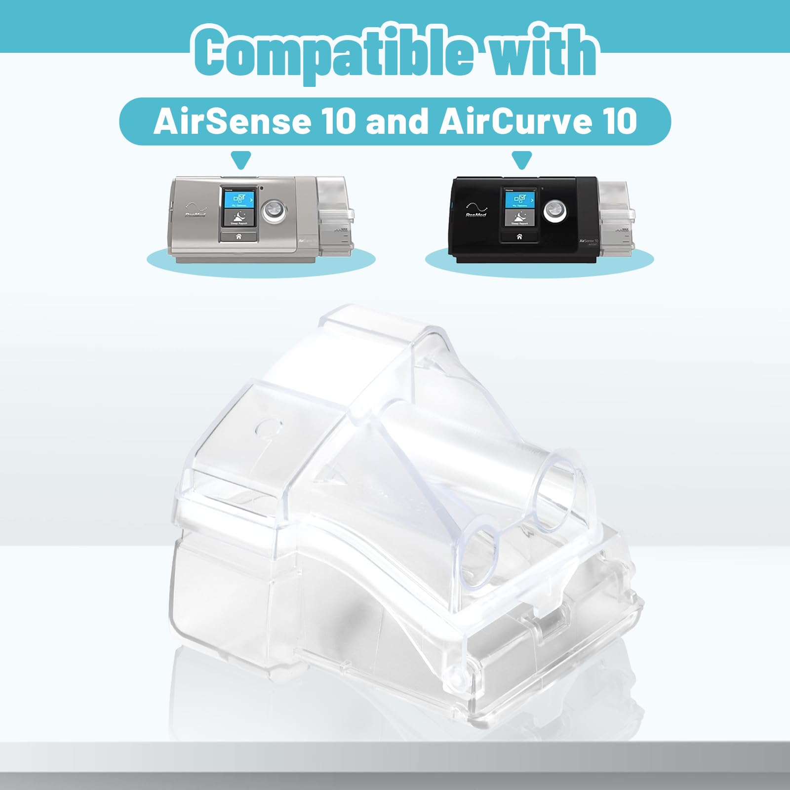 MAXMEDI filtre AirSense 10 pack 24 pour une thérapie CPAP propre et économique