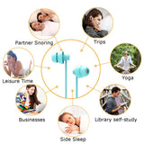 MAXROCK Oreillettes de sommeil, isolation passive du bruit contre ronflements et distractions.