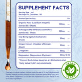 Baies de goji et extrait de gingembre dans les gouttes MaxuraFit, soutien antioxydant.