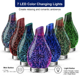 MAXWINER diffuseur 7 couleurs lumineuses pour créer une atmosphère chaleureuse.