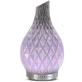 MAXWINER diffuseur huile essentielle en verre d'art Diamant, pour créer une ambiance relaxante.