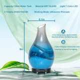 MAXWINER diffuseur design en verre artisanal, décoration et aromathérapie
