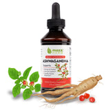 Maxx Herb Ashwagandha Extrait flacon 4oz prêt à l’emploi pour soutien énergétique potentiel