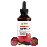 Maxx Herb Maca Rouge – gouttes en flacon pour absorption rapide.