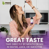 Extrait Passion Flower Maxx Herb : flacon dosage 2ml, facile à doser.