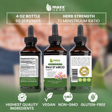 Mesure de 2 ml, dosage facile du Pau D'Arco Maxx Herb
