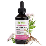 Maxx Herb Valériane Extrait Liquide, bouteille 60 portions pour une détente pratique.