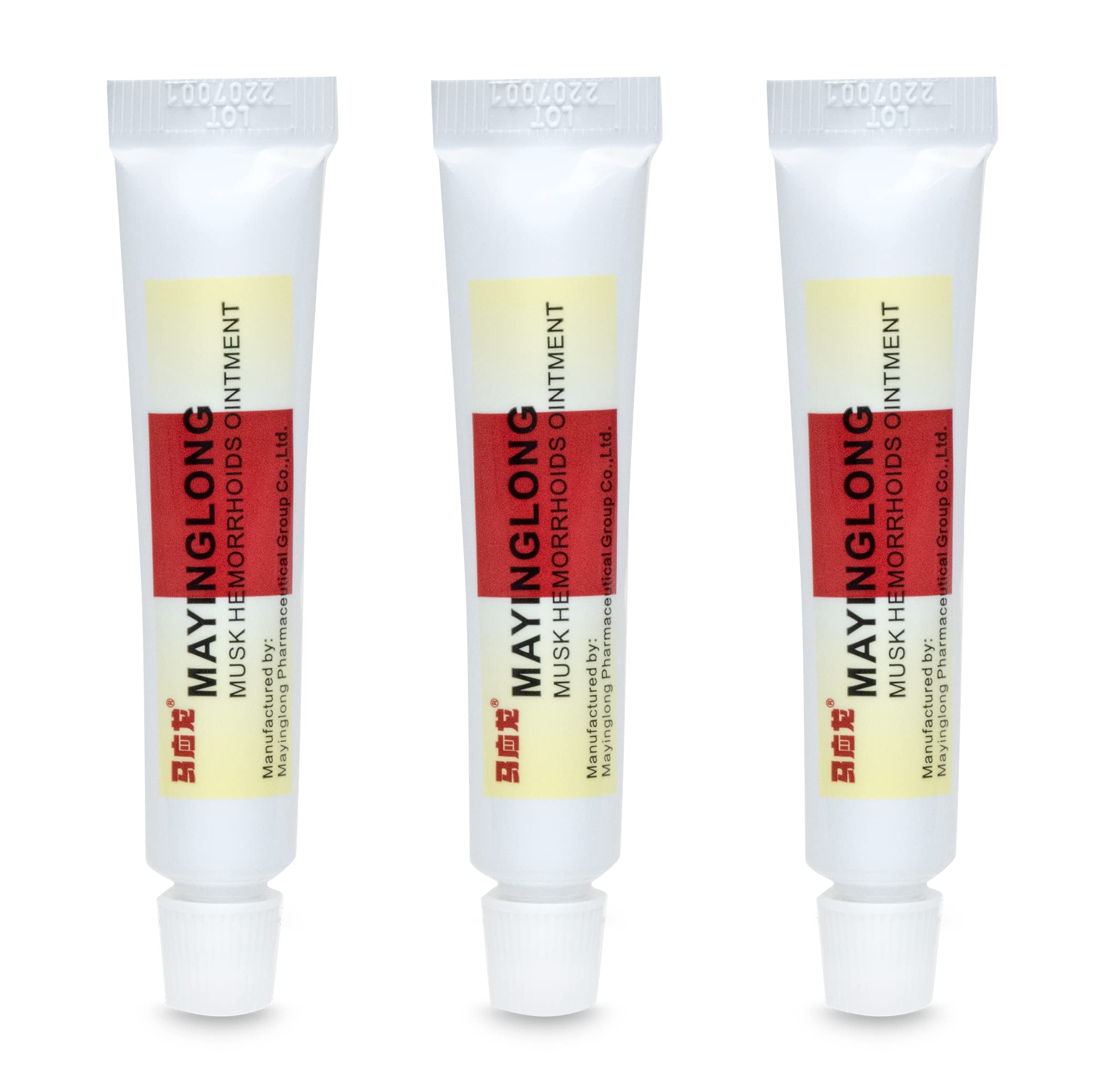 Mayinglong Pommade hémorroïde tube, soulage l'irritation et réduit le gonflement.