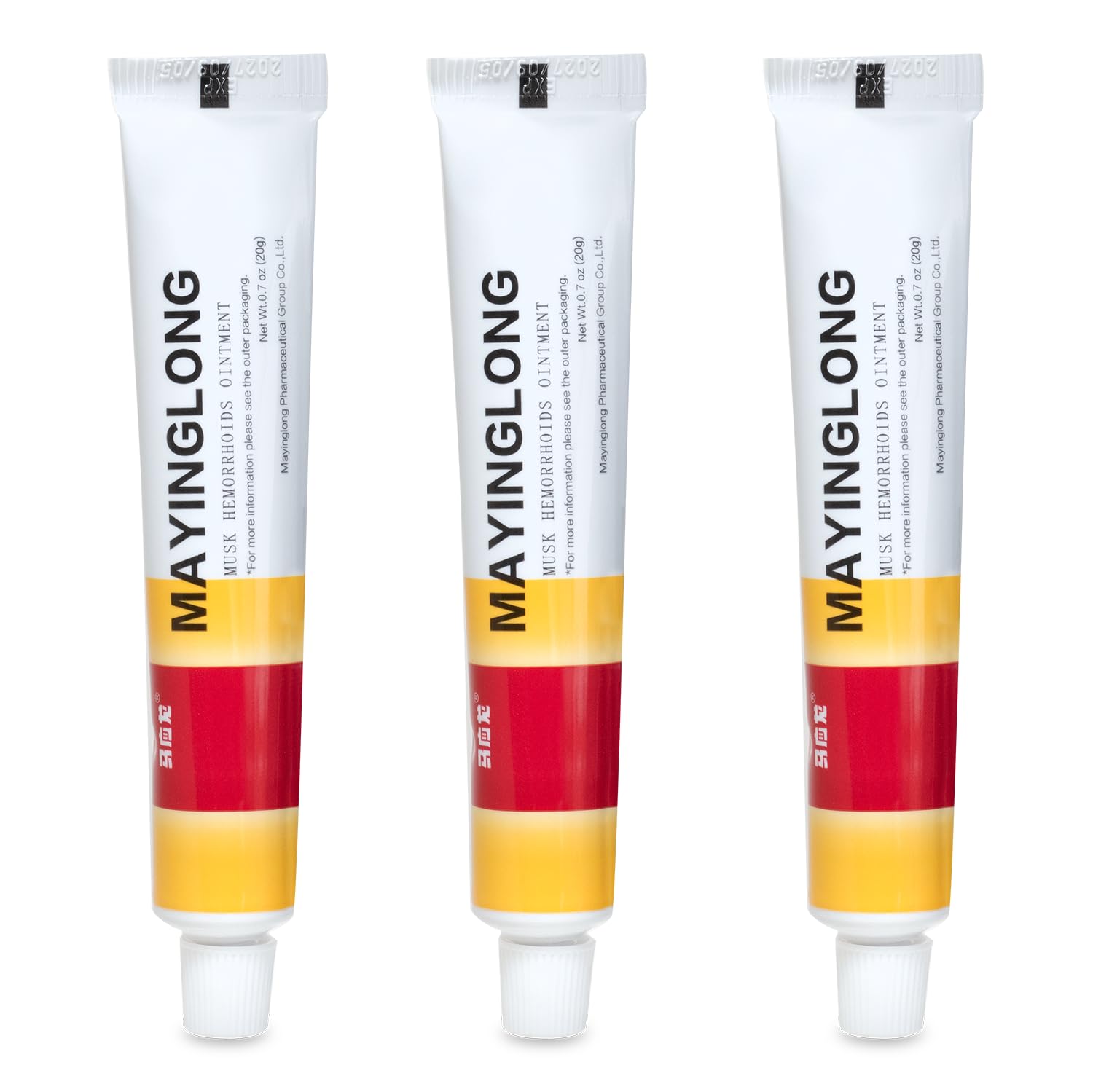 Mayinglong pommade hémorroïdes – tube pratique pour un soulagement rapide.