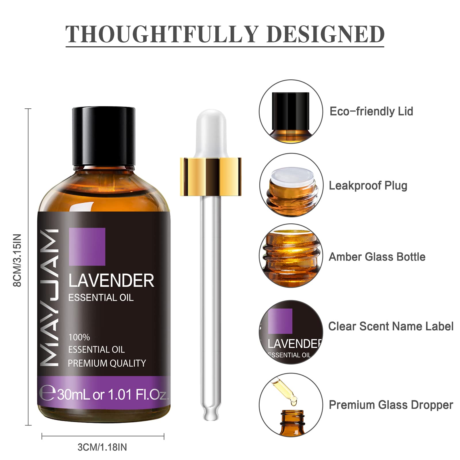 Crème légère au Lavande MAYJAM pour soin quotidien de la peau