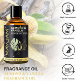 MAYJAM huile parfum amande vanille diffuseur ambre pour ambiance durable