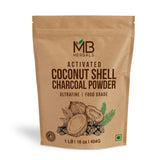 MB Herbals Charbon activé coco, poudre pour masque visage détoxifiant