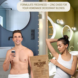 MB Herbals Poudre oxyde zinc utilisation dans crèmes solaires faits maison.