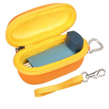 Étui rigide Mchoi pour inhalateur Ventolin – ouverture facile et protection.