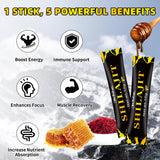 Mchokuu batonnet Shilajit miel usage pratique, consommé rapidement.