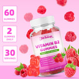 Étiquette nutrition Mchokuu B2 400 mg, informations claires.