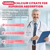 Gommes Calcium Citrate Mchokuu adaptés à tous les âges, format pratique