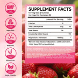 Gommes sans sucre saveur fraise Mchokuu pour enfants et adultes.