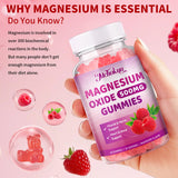 Gomme Mchokuu Magnesium Oxide, texture agréable, soutien quotidien.