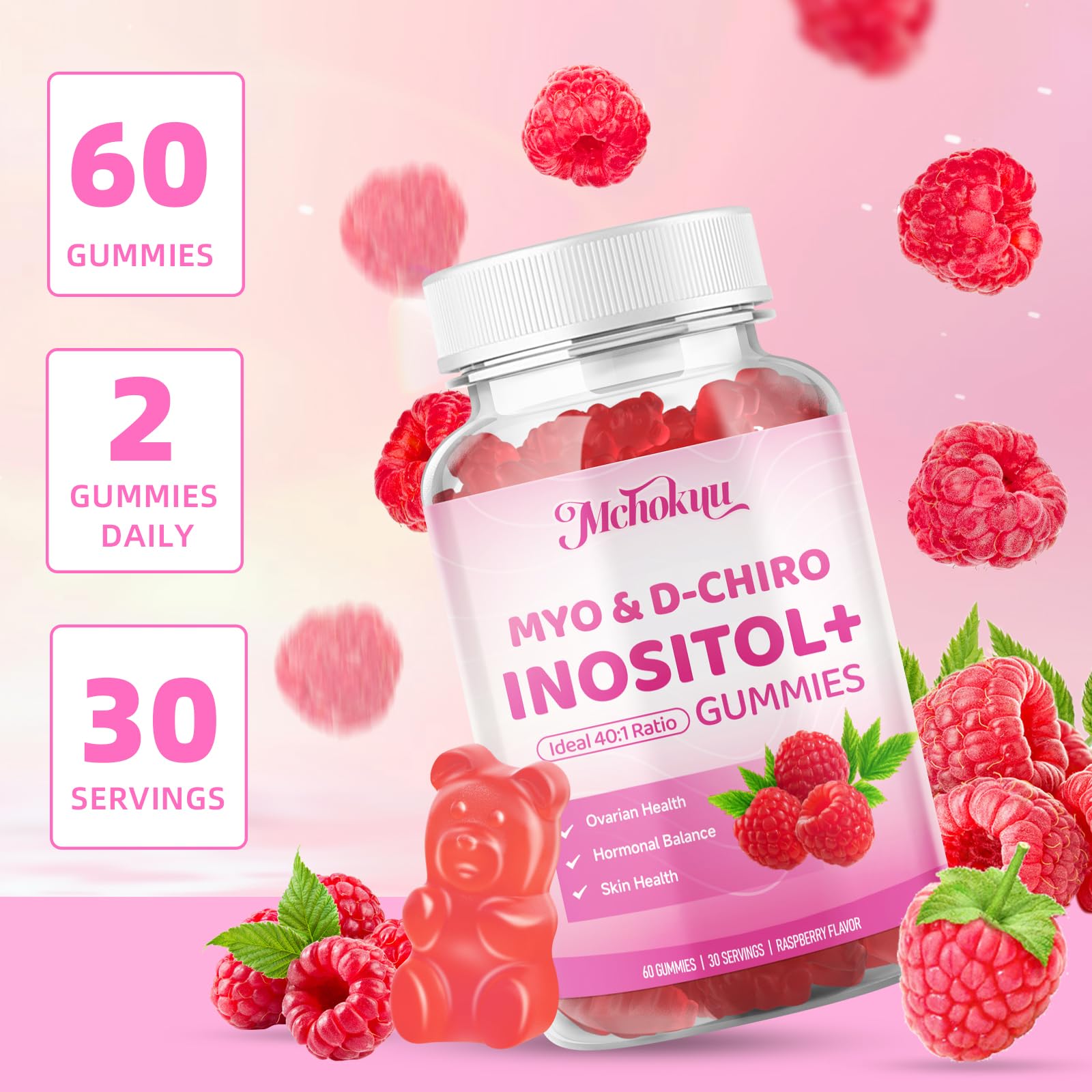 Saveur framboise irrésistible – plaisir quotidien avec Mchokuu.